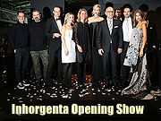 INHORGENTA Opening Show mit anschließender Party im P1 in München am 12.02.2016 Glamour-Event mit 100 000 Karat: Nadja Auermann, Lena Meyer-Landrut, Annemarie Carpendale, Karen Webb und Co. schmücken Opening-Show (©Foto: Martin Schmitz)